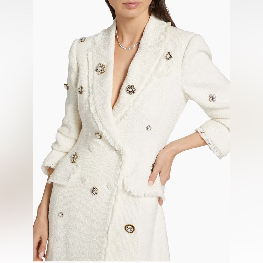 $695 Cinq à Sept Joel Embellished Blazer Dress - Picture 5 of 16